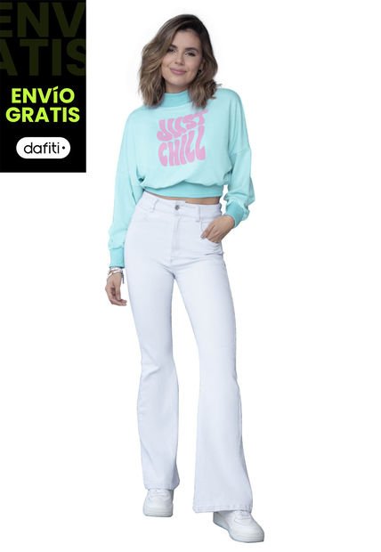 Jean Mujer Azul Hielo Rutta 7171