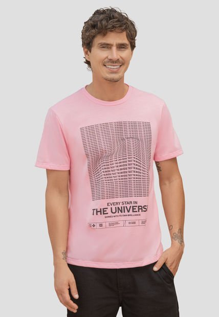 Camiseta Hombre Rosa Rutta 104135