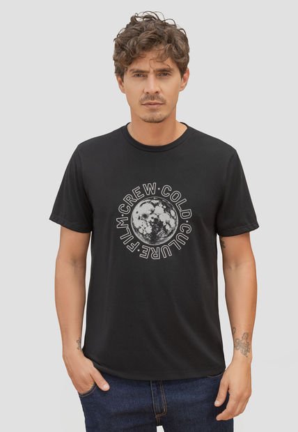 Camiseta Hombre Negro Rutta 104137