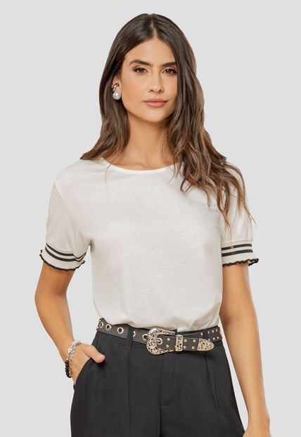 Blusa Mujer Blanco Rutta 104721