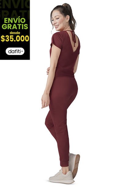 Enterizo Mujer Vinotinto Rutta 77651