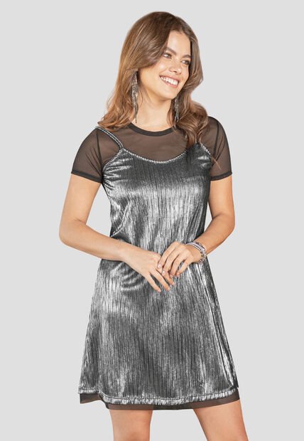 Vestido Corto Mujer Multicolor Rutta 106093