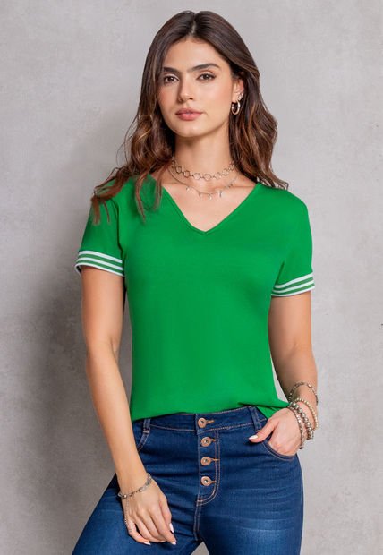 Camiseta Mujer Verde Rutta 104160