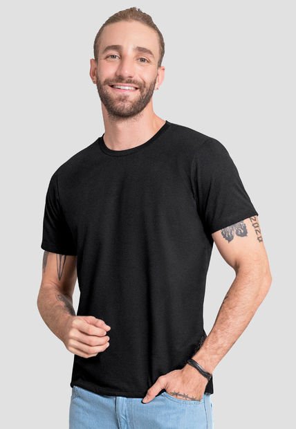 Camiseta Hombre Negro Rutta 103709