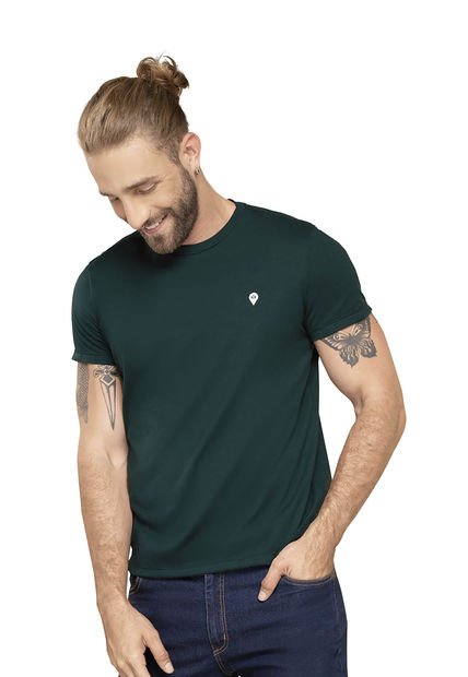 Camiseta Hombre Verde Rutta 89370