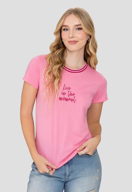 Camiseta Mujer Rosa Rutta 103607