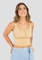 Crop Top Mujer Caramelo Rutta 104043 de Rutta