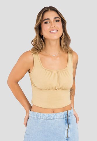 Crop Top Mujer Caramelo Rutta 104043 Rutta