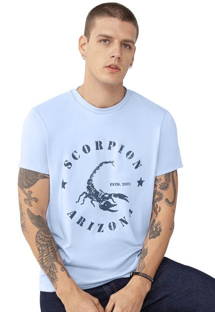 Camiseta Hombre Azul Rutta 34976