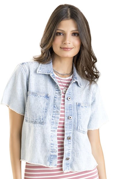 Chaqueta Mujer Azul Claro Rutta 2470