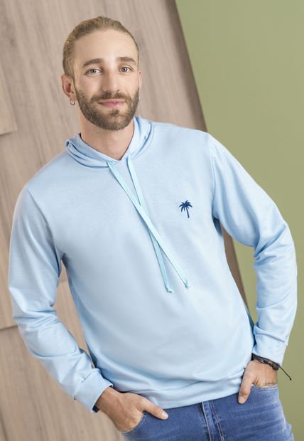 Chompa Hombre Azul Claro Rutta 101211