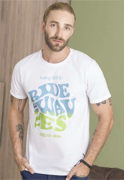Camiseta Hombre Blanco Rutta 100462