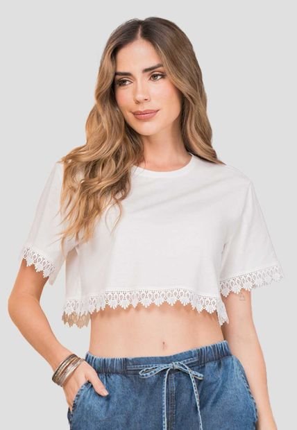 Blusa Mujer Blanco Rutta 101727