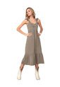 Vestido Largo Mujer Taupe Rutta 32882 de Rutta