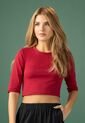 Crop Top Mujer Rojo Rutta 79109 de Rutta