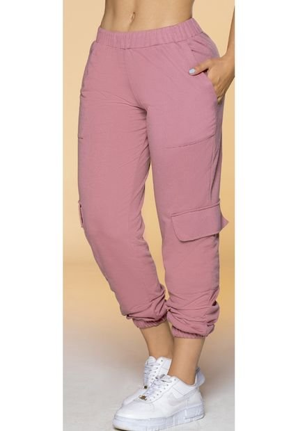Pantalón Mujer Palo De Rosa Oscuro Rutta 69017