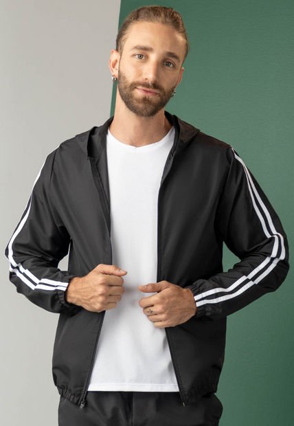 Chaqueta Hombre Negro Rutta 4114