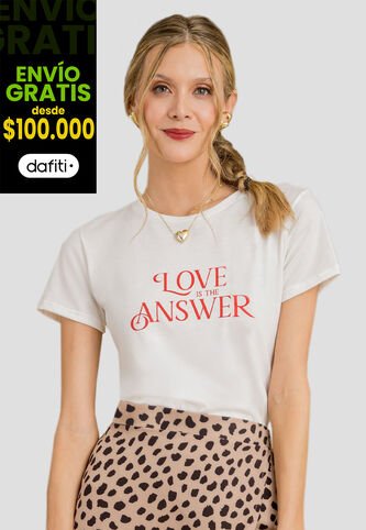 Camiseta Mujer Blanco Rutta 104473 Rutta