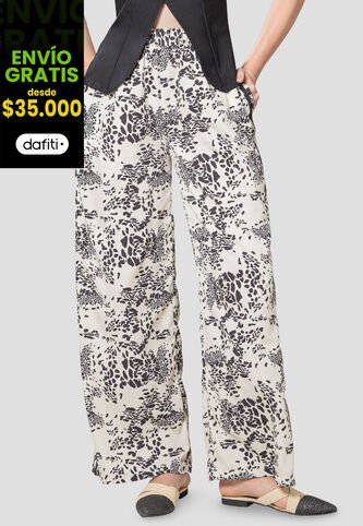 Pantalón Mujer Estampado Rutta 107356 Rutta