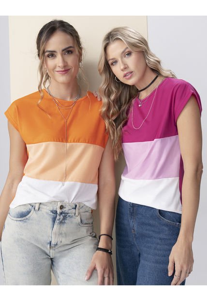 Camiseta Multicolor Rutta 6381