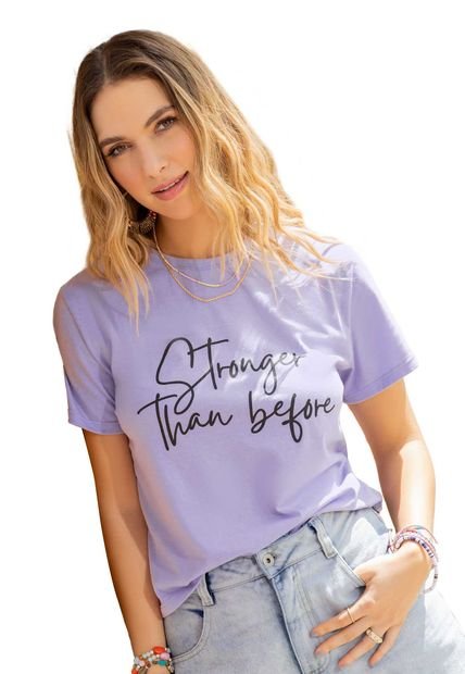 Camiseta Lila Rutta 101969
