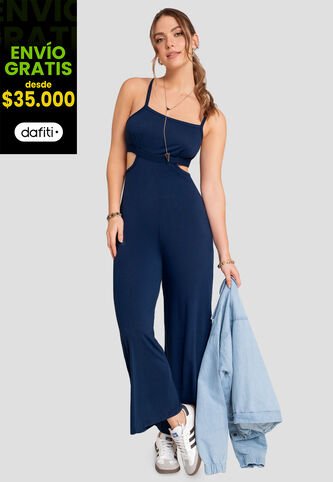 Enterizo Largo Mujer Azul Rutta 104165 Rutta