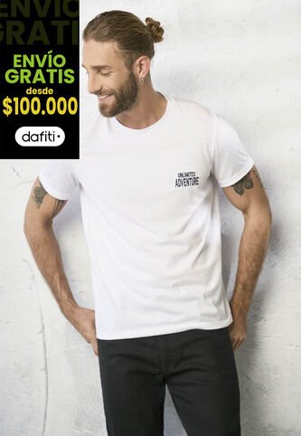 Camiseta Hombre Blanco Rutta 1855 Rutta