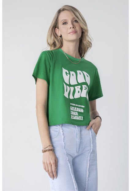 Camiseta Verde Rutta 5445