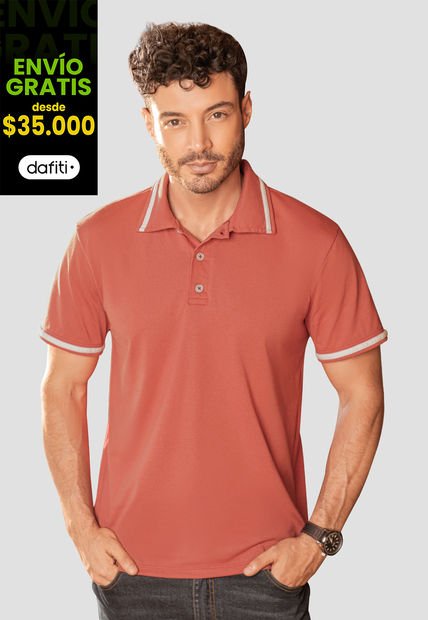 Polo Hombre Granate Rutta 89617