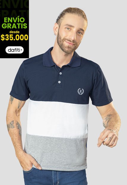Polo Hombre Multicolor Rutta 106202