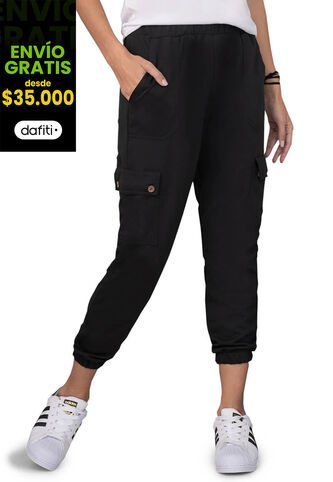 Pantalón Mujer Negro Rutta 86022 Rutta