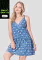 Vestido Corto Mujer Estampado Rutta 107349 de Rutta