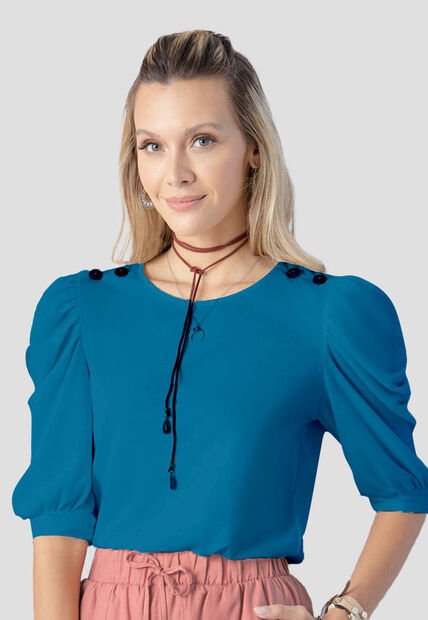 Camiseta Mujer Azul Rutta 91477