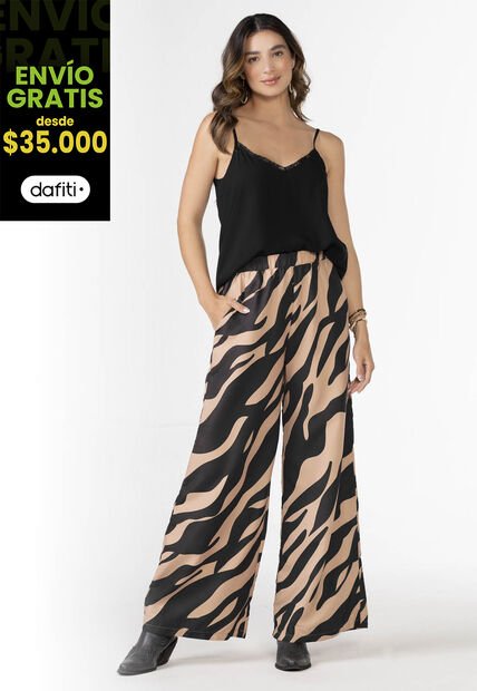 Pantalón Mujer Estampado Rutta 5054