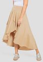 Falda Larga Mujer Caramelo Rutta 107385 de Rutta