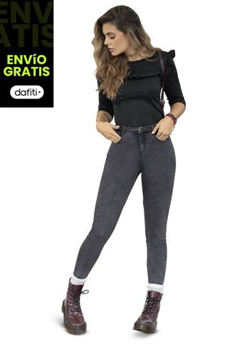 Jean Mujer Negro Rutta 78418 Rutta