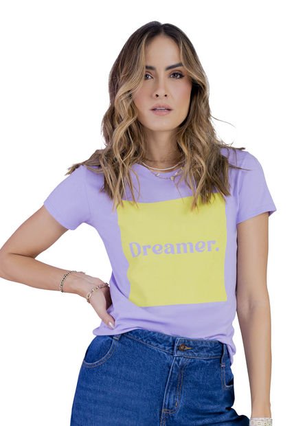 Camiseta Mujer Lila Rutta 3927