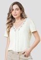 Blusa Mujer Crema Rutta 110707 de Rutta