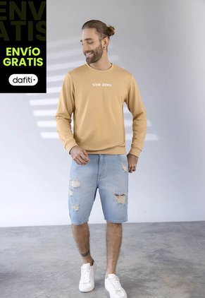 Bermuda Hombre Azul Claro Rutta 961