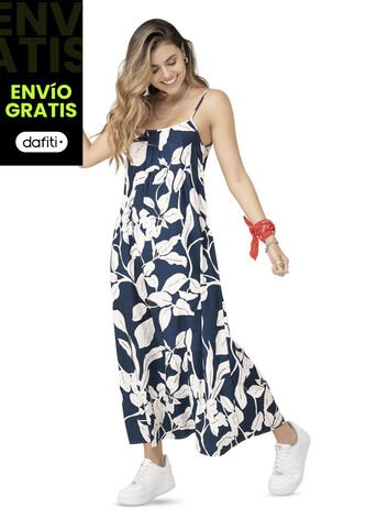 Vestido Largo Mujer Estampado Rutta 92689 Rutta