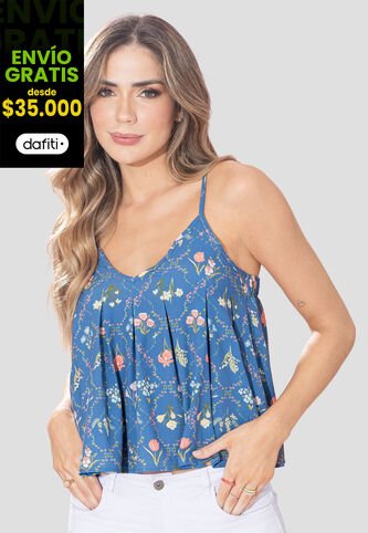 Blusa Mujer Estampado Rutta 107350 Rutta