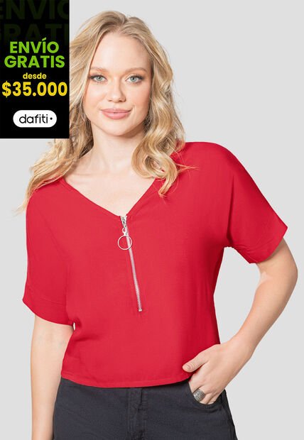 Blusa Mujer Rojo Rutta 103590