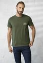 Camiseta Hombre Verde Militar Rutta 1855 de Rutta