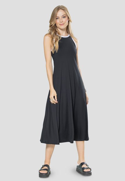 Vestido Corto Mujer Negro Rutta 106083