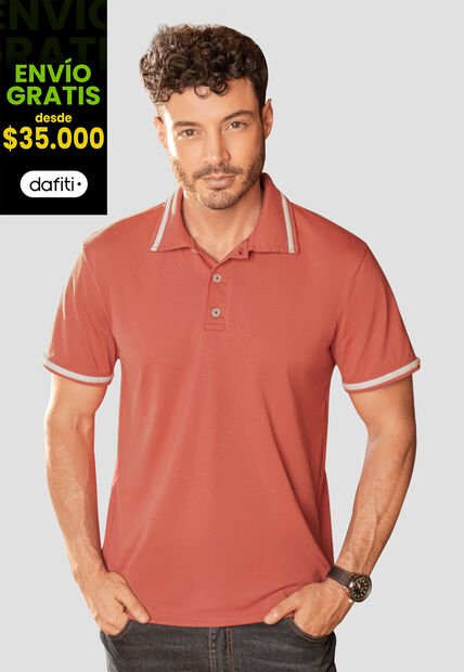 Polo Hombre Granate Rutta 89617