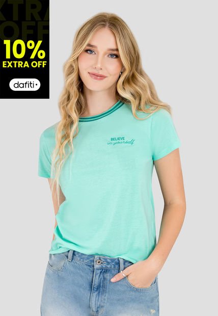 Imagen de Camiseta Mujer Verde Rutta 103608 por Rutta