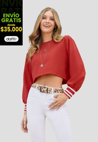 Buzo Mujer Rojo Rutta 104681 Rutta