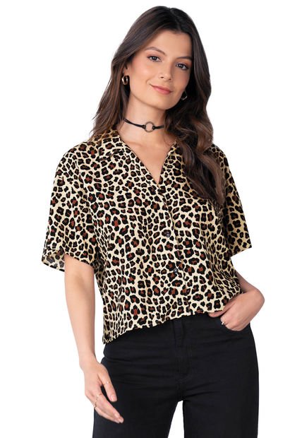 Camisa Mujer Estampado Rutta 5633