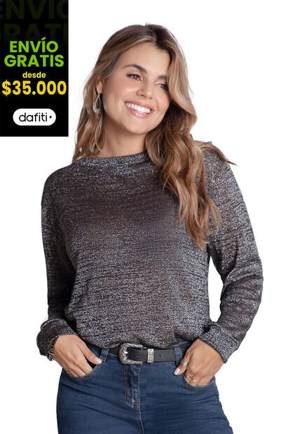 Buzo Mujer Negro Rutta 32649