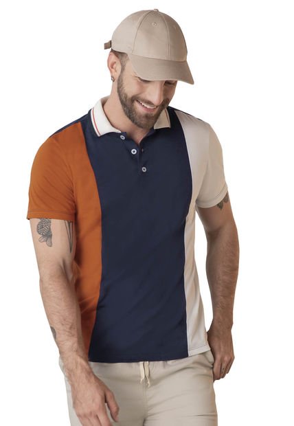 Polo Hombre Multicolor Rutta 31636